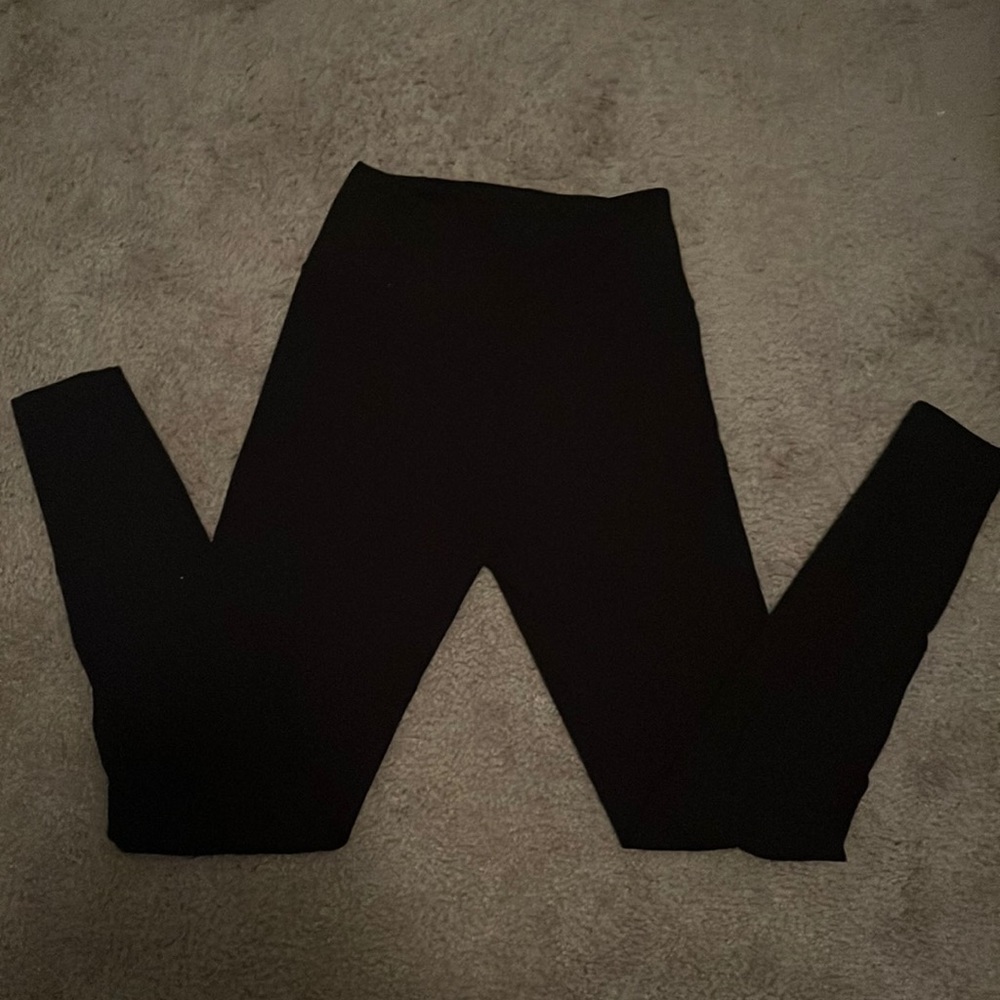 X-small full length all black leggings from American eagle